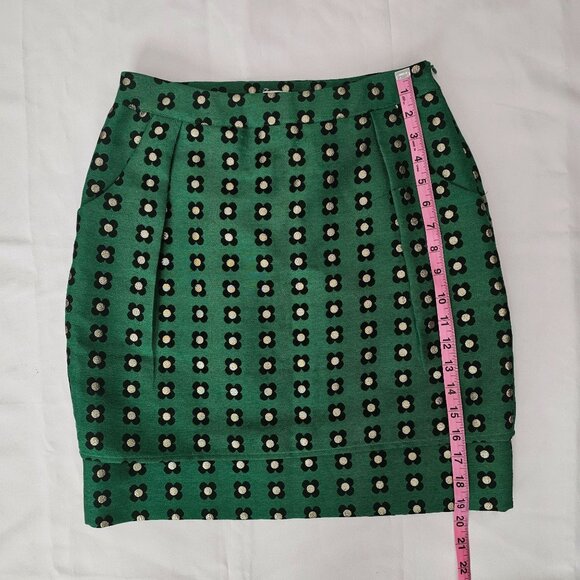 Anthropologie HD In Paris Women's Garden Glimmer Floral Mini Skirt Size US 2 - Picture 13 of 13